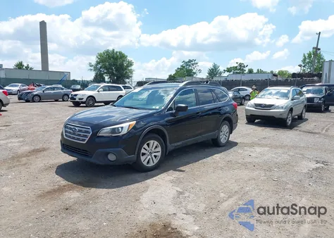 2015 Subaru Outback 2.5I Premium из США, поврежденный, VIN 4S4BSADC5F3343113